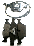 Image of Set of brake pads with wear sensors. VALUE PARTS image for your BMW